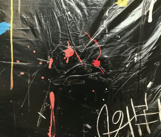 Chaotic Explosion of Abstract Colors