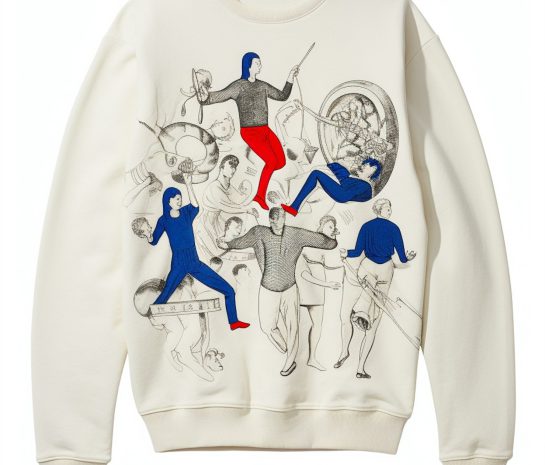 Dynamic Sketches Sports Illustrated Sweatshirt