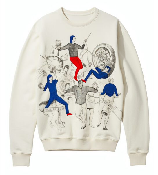 Dynamic Sketches Sports Illustrated Sweatshirt