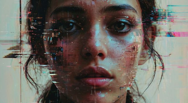 Surreal Cyberpunk Portrait