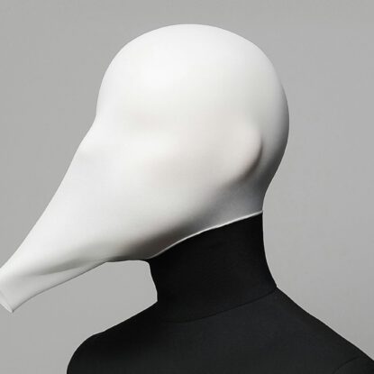 Futuristic Masked Figure